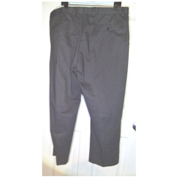 Croft & Barrow Men's Gray Size 38W 29L Dress Pants Slacks U4/A-1295 T8 - Picture 2 of 3